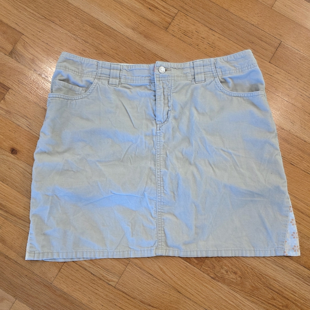 Horny Toad Corduroy Skirt
